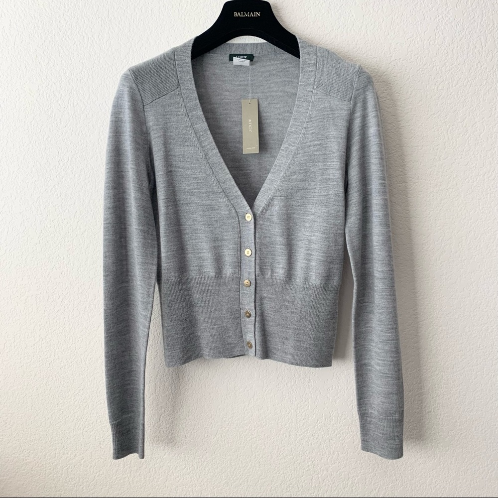 J. Crew. Merino Wool cardigan